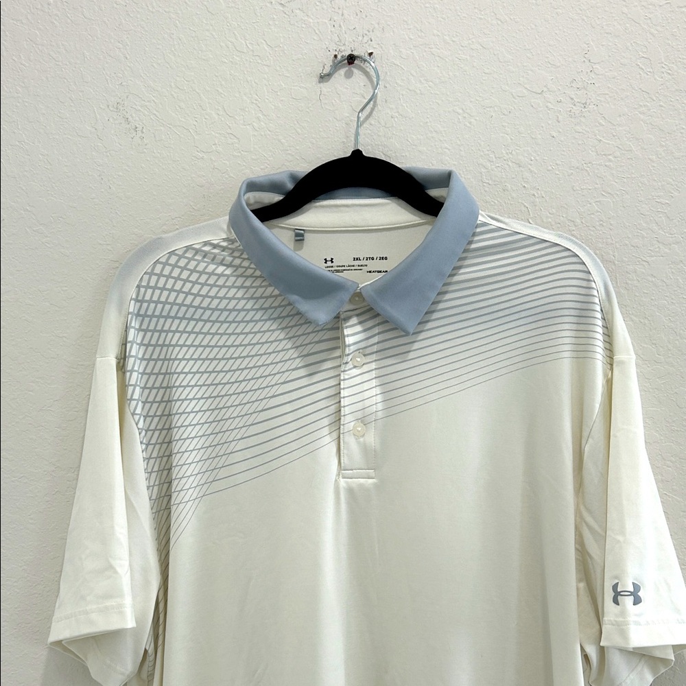 Under Armour 2XL Loose Fit Heat Gear Golf Polo
